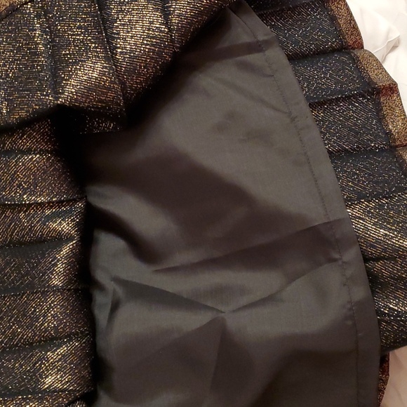 Kate Spade Metallic Pleated Skirt - Picture 8 of 9